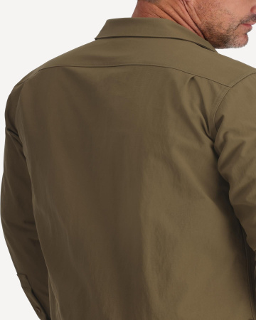 Рубашка Simms Lodge Work Shirt (Мужской; L (42-44); Driftwood)